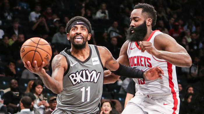 Kyrie Irving and James Harden